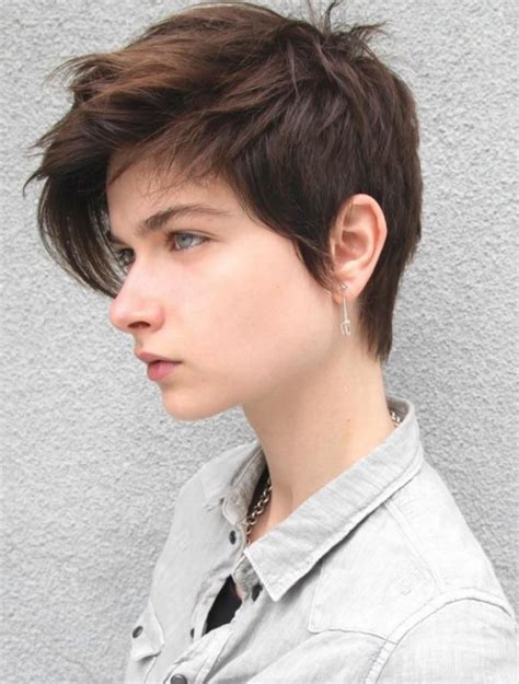 tomboy style hair|tomboy haircuts for straight hair.